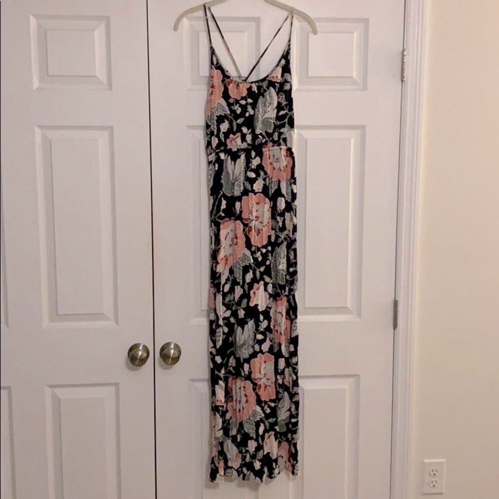 LOFT Floral Maxi Dress